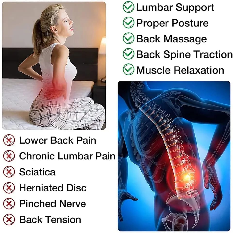 Multi-Level Back Stretcher Posture Corrector Device